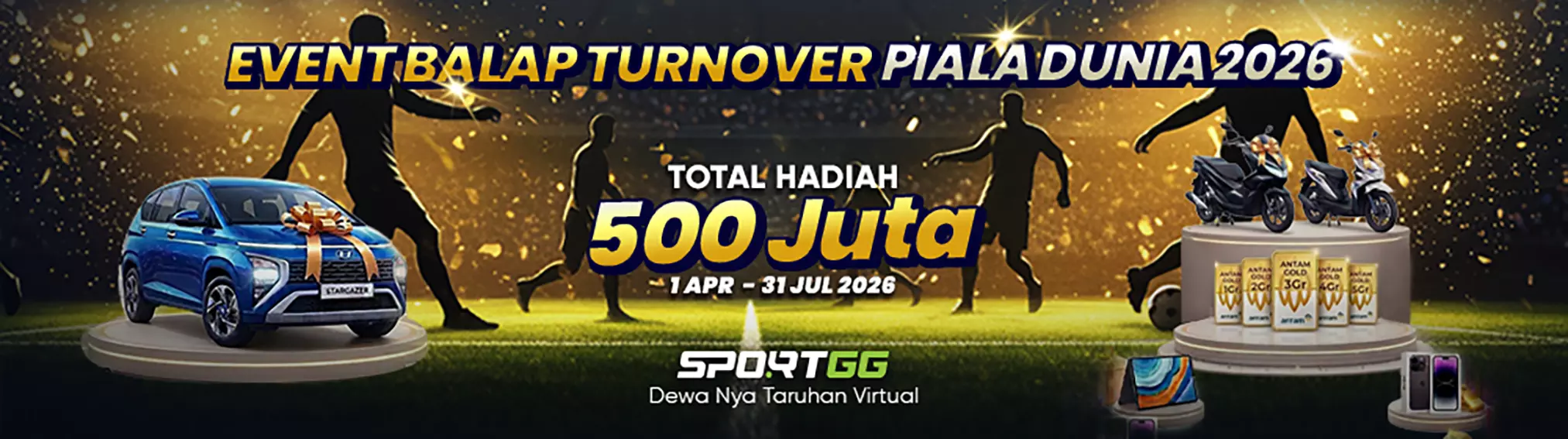 Event Balap TurnOver - World Cup 2026 SportGG		