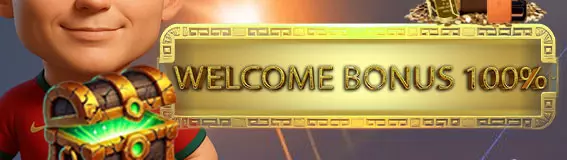 WELCOME BONUS 100%