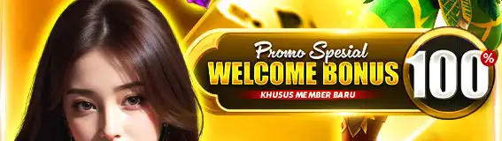 WELCOME BONUS 100%